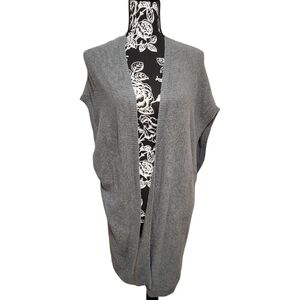 Ruby Moon Sleevless Waterfall Cardigan